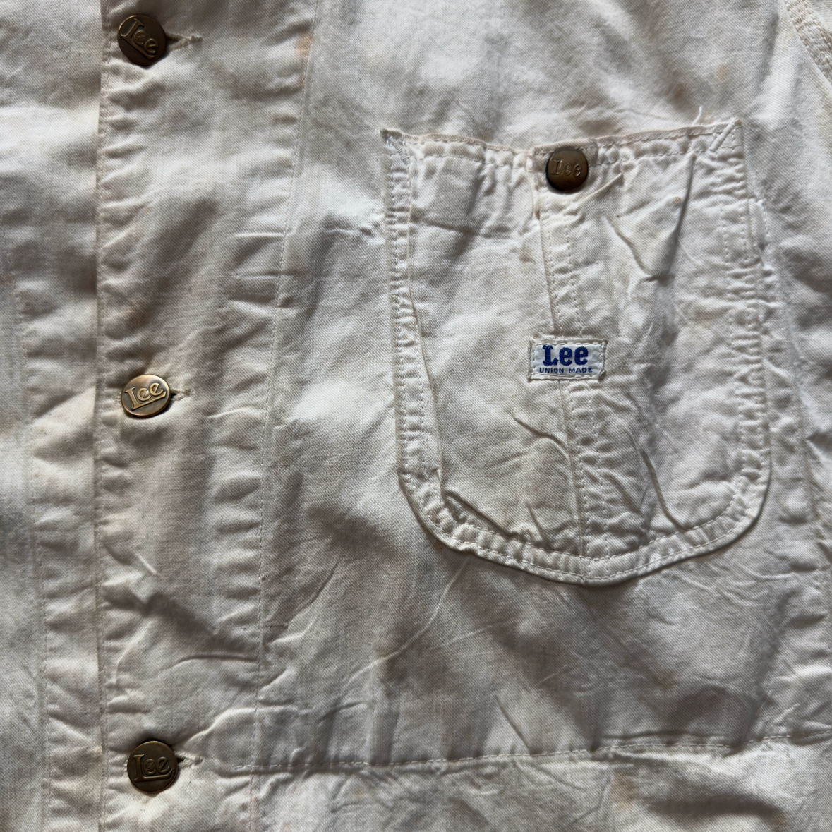1950s Lee Denim Chore Jacket Princeton University